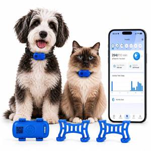 lot 9 image: Smart GPS Pet Tracker for Cats and Dogs, 4G LTE Live Tracking, Virtual Fence and Escape Alerts, 30g Lightweight Waterproof Collar Tracker, Route History, 7-Day Free Trial, Subscription Required - Retail $10