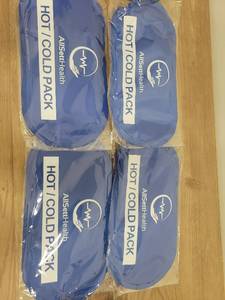 lot 33 image: AllSett Health HotCold Packs Set of 4 - Retail $20