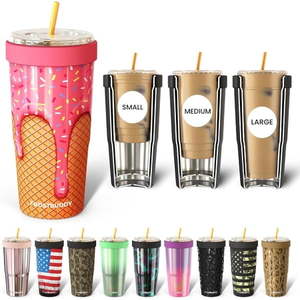 lot 39 image: Frost Buddy Togo Buddy Stainless Steel Vacuum Insulated Tumbler  30 oz Reusable Travel Mug for Hot and Cold Drinks (Icecream) - Retail $40