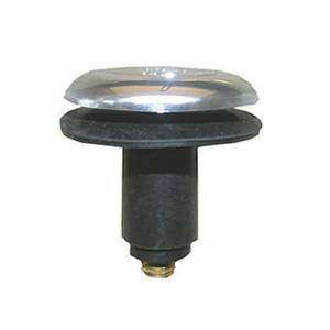 lot 97 image: LASCO 03-4825 Rapid Fit Style Strainer Stopper Bathtub, Chrome Plated - Retail $11