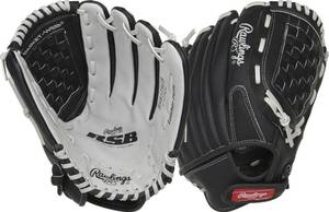 lot 132 image: Rawlings  RSB Slowpitch Softball Glove  Right Hand Throw  12.5 - Basket Web - Retail $50