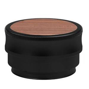 lot 217 image: Normcore 58.5mm Palm Tamper, Espresso Tamper Calibrated with Double Spring, Adjustable Pressure Coffee Tamper, Calibrated Spring Loaded Tamper, Titanium PVD Coating Flat Base - Retail $50