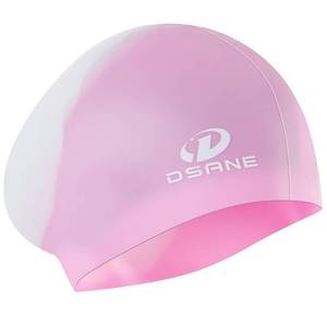lot 2543 image: Dsane Womens Silicone Swim Cap for Long Hair,3D Ergonomic Design Silicone Swimming Caps for Women Kids Men Adults Boys Girls with Ear Plug and Nose Clip(Mix PinkL) - Retail $13