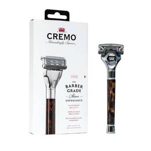 lot 2618 image: Cremo Astonishingly Superior Tortoise Shell (Horn) Razor Kit (Packaging May Vary) - Retail $15