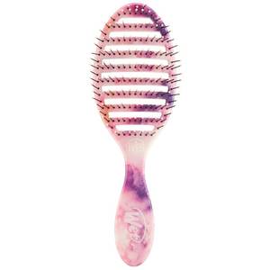 lot 2622 image: Wet Brush Speed Dry Hair Brush - Watermark (Color Wash) - Vented Design and Ultra Soft HeatFlex Bristles Are Blow Dry Safe With Ergonomic Handle Manages Tangle and Uncontrollable Hair - Pain-Free - Retail $9