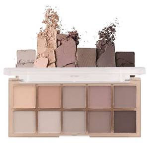 lot 2708 image: CAKAILA 10 Colors Nude Gray Taupe Matte Eyeshadow Palette,Neutral Nude Eye Shadow Palette,Long Lasting Waterproof Travel Size Makeup Pallete,Vegan,Cruelty -free - Retail $9