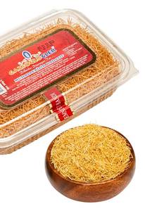 lot 2833 image: KADAYIF 200g (7.1 oz) Roasted Kataifi Shredded Fillo Dough Golden Toasted for Dubai Chocolate Filling, Use Pistachio Cream Recipes Dubai Chocolate Bar Kit, Kunafa, katafi &amp Crunchy Dessert&nbsp