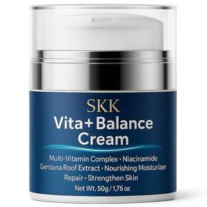 lot 2837 image: Collagen Cream for Face&Neck Wrinkle- Day&Night Moisturizer with Peptide and Hyaluronic Acid for Hydrating,Firming and All Skin Types, 1.7 oz - Retail $10