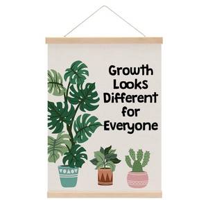 lot 2912 image: Inspirational Poster Hanger, Therapy Office Decor Growth Mindset Wall Decor Motivational Gifts Educational Posters Wall Art Wall Hanging Banner Classroom Toddler Room Bedroom Home Baby Room Decor - Retail $9