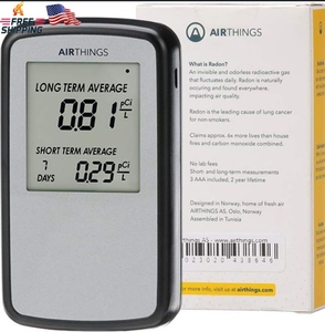 lot 2936 image: Airthings Corentium Home Radon Detector 223 - Retail $79