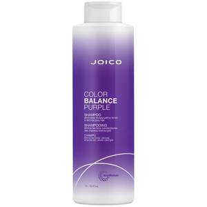 lot 2957 image: Joico Color Balance Purple Shampoo for Cool Blonde and Gray Hair  33.8 Fl Oz - Retail $30