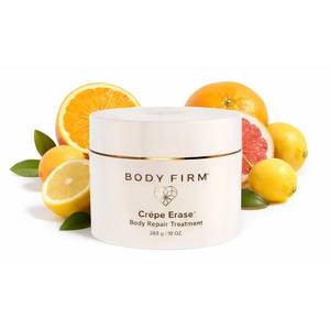 lot 2969 image: Body Firm Crepe Erase Body Repair Treatment, Anti Aging Firming Lotion with Collagen Peptides, Shea Butter, Vitamin E & Squalane, Cream For Womens Collagen Production, Citrus Scent, 10 Oz - Retail $84