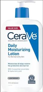lot 3017 image: CeraVe Daily Moisturizing Lotion Value Size 19 fl oz 562ml&nbsp