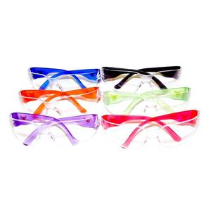 lot 3049 image: G & F Products Safety Goggles Impact Resistant Polycarbonate Anti-Scratch Clear Lens 6 Pack - Retail $46