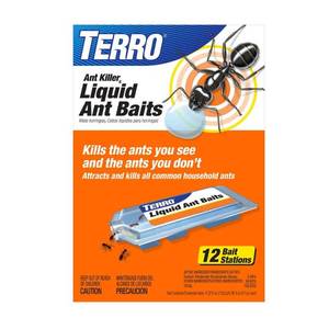 lot 3050 image: TERRO Liquid Ant Baits - 12 Count - Retail $29