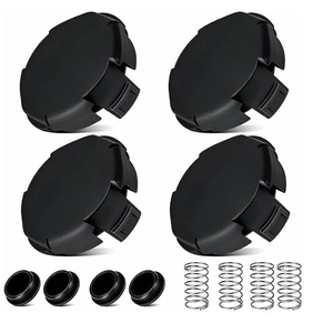 lot 3057 image: Heavy-Duty Trimmer Head Cover X472000070 Replacement Set of 4, Compatible with Echo SRM225 SRM230 PAS225Suitable for Speed Feed 400 lawn Mower Trimmer Head Cover, Durable Outdoor Mower Replacement Part, Easy to Install - Retail $33