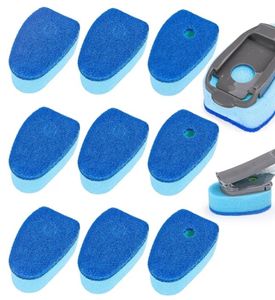 lot 3074 image: Sponge Dishwand Brush Refills for Scotch-Brite Dishwand - 8 Pack Dish Soap Non-Scratch Brush Refills for Nonstick Pots and Pans, Glass &amp Tubs Blue&nbsp