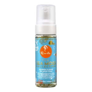 lot 3124 image: Curls Sea Moss Nourish & Shine Foam Mousse 5.75oz - Retail $27