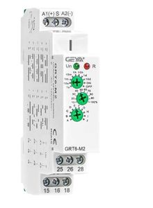 lot 3142 image: 10A MultifunctionTimer Relay 10 Funcitons Time Delay Relay 2SPDT DIN Rail 0.1s-10 Days(GRT6-M2,ACDC24V-240V)&nbsp