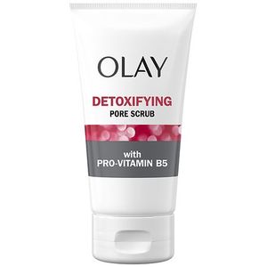 lot 3149 image: Olay Regenerist Detoxifying Pore Scrub Face Wash - Scented - 5.0 fl oz Vitamin B5, Brightening, Normal & Oily Skin