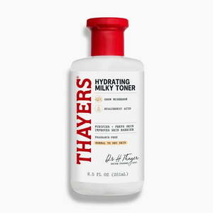 lot 3150 image: Thayers Milky Hydrating Face Toner with Snow Mushroom and Hyaluronic Acid 8.5 fl oz - Retail $10