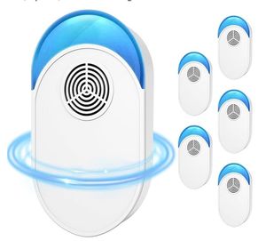lot 3165 image: 2026 Upgraded Version Ultrasonic Repeller 6 Packs, Indoor Ultrasonic Repellent Insect Defense for Bugs for Roach, Bugs,Pest,Rodent, Mouse, Ant, Mosquito, Mice, Spider, Electronic Plug in Pest Control - Retail $25