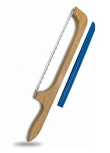 lot 3167 image: Bread Knife, Sourdough Bread Slicer for Homemade Bread,Baguettes and More Cuts Thin,Bow Design Easy to Cutting Even Slices,Ideal for People Who Love Baking Homemade Bread&nbsp