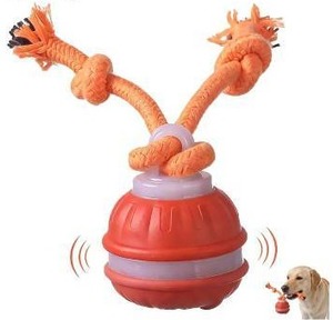lot 3245 image: Interactive Dog Toys,Upgraded Motion Activated Rolling Dog Ball Toy for SmallMedium Dogs,Smart Automatic Rolling Toy with USB Rechargeable,Interactive Dog Balls(Orange)