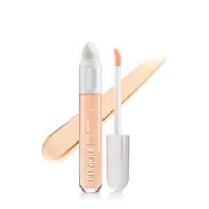 lot 3256 image: Clinique Even Better All-Over Full Coverage Concealer  Eraser Makeup For Dark Undereye Circles  With Hyaluronic Acid  Caffeine  Hydrating, Brightening  Depuffing, Flax, 0.2 Fl Oz - Retail $24