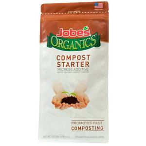 lot 3267 image: Jobes Organics Fast Acting Granular Fertilizer Compost Starter, Easy Plant Care Compost Accelerator, 4 lbs Bag - Retail $18
