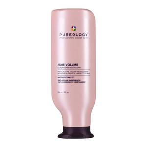 lot 3292 image: Pureology Pure Volume Conditioner - Enhances Volume and Movement, Lightweight Shampoo for Fine, Flat, Color Treated Hair, 9 Fl Oz - Retail $38