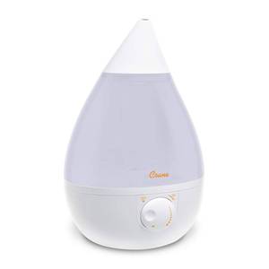 lot 3310 image: Crane Ultrasonic Cool Mist Humidifier for Bedroom, Baby Nursery, Kids Room, Plants, or Office, Large 1 Gallon Tank, Filter Optional, White - Retail $40