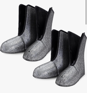 lot 3370 image: 2 Pairs Men Waterproof Duck Hunting Boot Liners 11.4 x 4.5 x 10 Warm Boot Socks with Aluminum Film Waterproof Boots Liners for Outdoor Winter Duck Hunting(Mens 10)&nbsp
