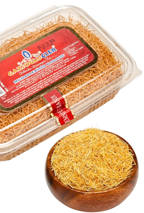lot 3395 image: KADAYIF 200g (7.1 oz) Roasted Kataifi Shredded Fillo Dough Golden Toasted for Dubai Chocolate Filling, Use Pistachio Cream Recipes Dubai Chocolate Bar Kit, Kunafa, katafi &amp Crunchy Dessert
