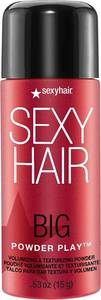 lot 3408 image: SexyHair Big Powder Play Volumizing & Texturizing Powder, 0.53 Oz  Colorless on Hair  Fragrance Free  Instant Lift - Retail $18
