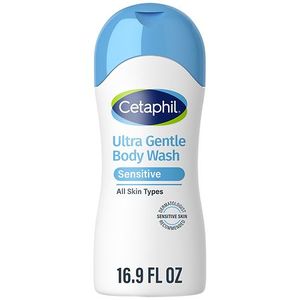 lot 3417 image: Cetaphil Ultra Gentle Body Wash  For Dry to Normal  Sensitive Skin  Fragrance Free  16.9 fl oz&nbsp