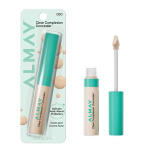 lot 3437 image: Almay Clear Complexion Concealer, Cruelty-Free Makeup for Acne-Prone Skin, Non-Comedogenic, Vegan, Hypoallergenic, 050, 0.3 fl oz - Retail $8