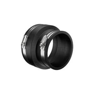 lot 3469 image: Fernco Inc. P1002-44 4-Inch Clay To 4-Inch Cast Iron Or Plastic Coupling - Retail $11