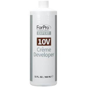 lot 3476 image: ForPro Expert 10 Volume Creme Developer, 32 Fl Oz&nbsp for Hair Lightening, Gray Coverage &amp Color Deposit with Minimum Lift - Retail $10
