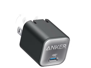 lot 3514 image: Anker Nano Phone Charger, USB C GaN Charger 30W, PIQ 3.0 Foldable PPS Fast Charger USB C for iPhone 17  16 and more series, Galaxy, iPad, Compatible with MagSafe - Retail $16