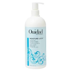 lot 3517 image: Ouidad Moisture Lock Leave In Conditioner for Curly Hair - 33.8 fl oz, Hydrating Hair Detangler, 2-in-1 Moisturizing Conditioner &amp Primer for Soft, Hydrated Curls, All Curl Types - Retail $37