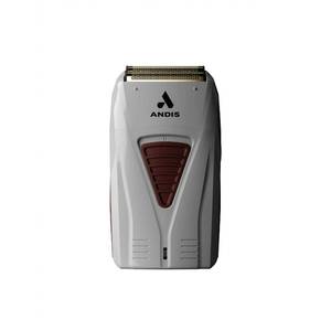 lot 3519 image: Andis TS-1 17235 Pro Foil Lithium Titanium Foil Shaver, CordCordless, Smooth Shaving Cordless Shaver with Charger, Gray - Retail $68