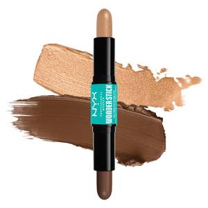 lot 3573 image: NYX PROFESSIONAL MAKEUP Wonder Stick, Face Shaping & Contouring Stick - Medium Tan - Retail $13