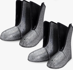 lot 3582 image: 2 Pairs Men Waterproof Duck Hunting Boot Liners 11.4 x 4.5 x 10 Warm Boot Socks with Aluminum Film Waterproof Boots Liners for Outdoor Winter Duck Hunting(US 9)&nbsp