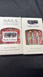 lot 3595 image: Nails Natural Dressing Do-It-Yourself 24pcs Set 2 Pack&nbsp