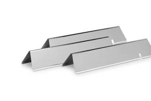 lot 3605 image: Weber Flavorizer Bars Set (3) Stainless Steel Fits Spirit &amp Spirit II 200 Series (2013 &amp 2024), Enhances Smoky Flavor, Even Heat Distribution &amp Burner Protection - Retail $55