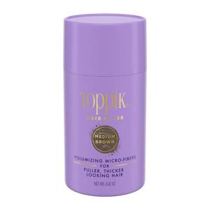 lot 3618 image: Toppik Hair Filler, Medium Brown, 12G - Retail $25