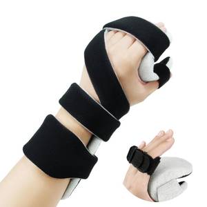 lot 3627 image: OSK Soft Functional Resting Hand Splint with Finger Separator,Stroke Hand Brace By Restorative Medical,Wrist Brace For Carpal Tunnel,Immobilizer Muscle Atrophy Rehabilitation(Right,Small)