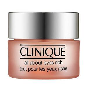 lot 3631 image: Clinique All About Eyes Rich Eye Cream with Hyaluronic Acid - 0.5 fl oz - Retail $54