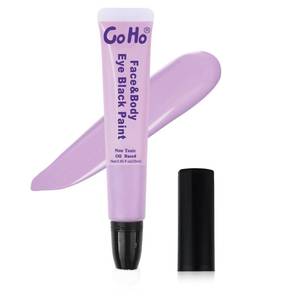 lot 3650 image: Go Ho Pastel Purple Face Paint,Waterproof Eye Black Baseball,Cream Light Purple Face Body Paint for Halloween Cosplay SFX Ursula Makeup - Retail $6